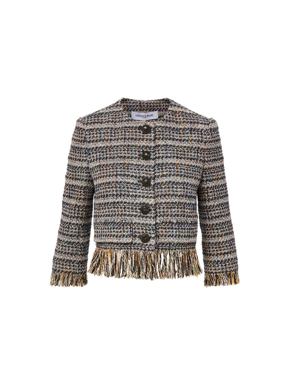 Veronica Beard Lyons Fringe Blazer - Picture 7 of 14